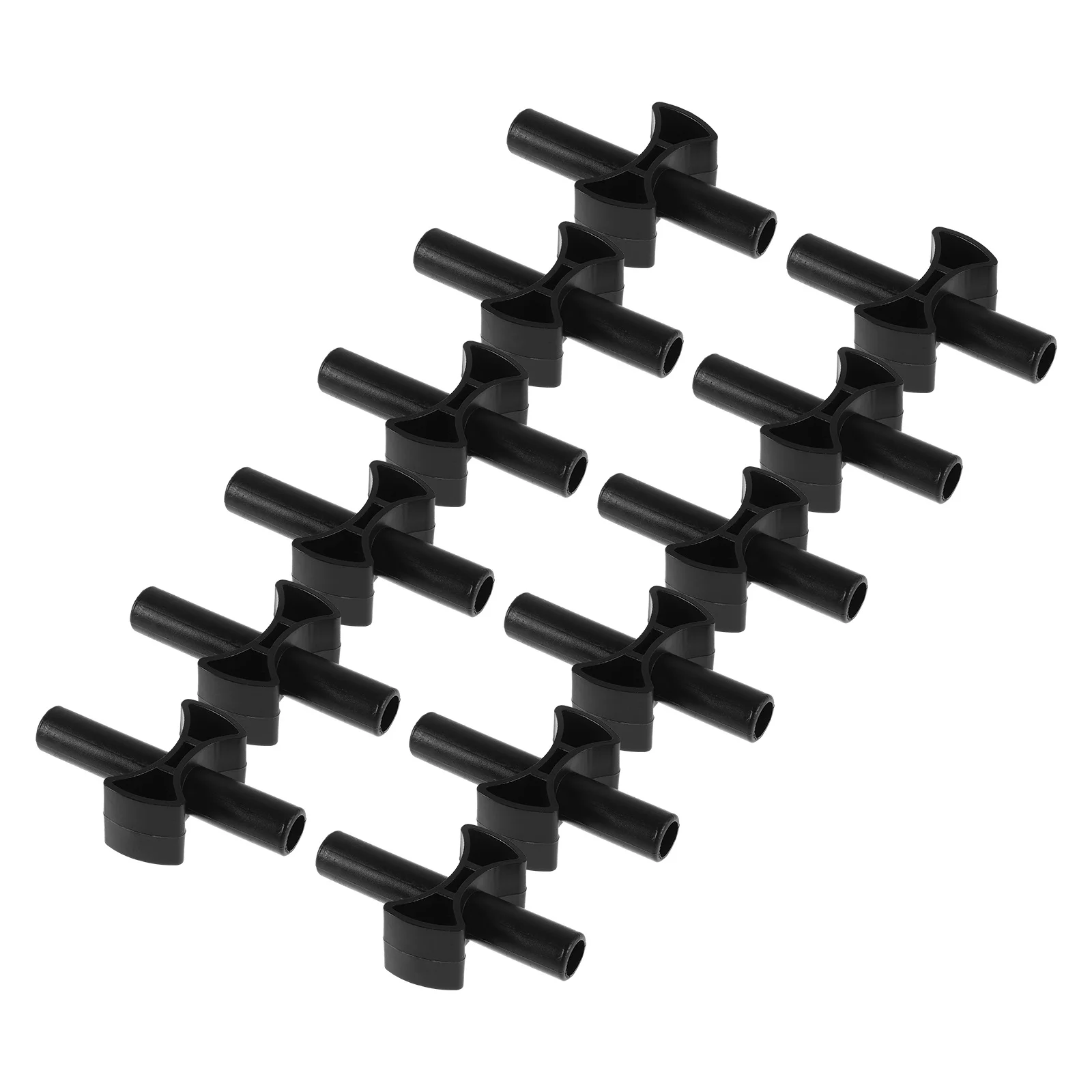 Espaciadores de espacio para gabinete de trampolín, diseño en forma de cruz, soporte resistente, Kit de reparación fácil de instalar para seguridad de niños, 12 Uds.