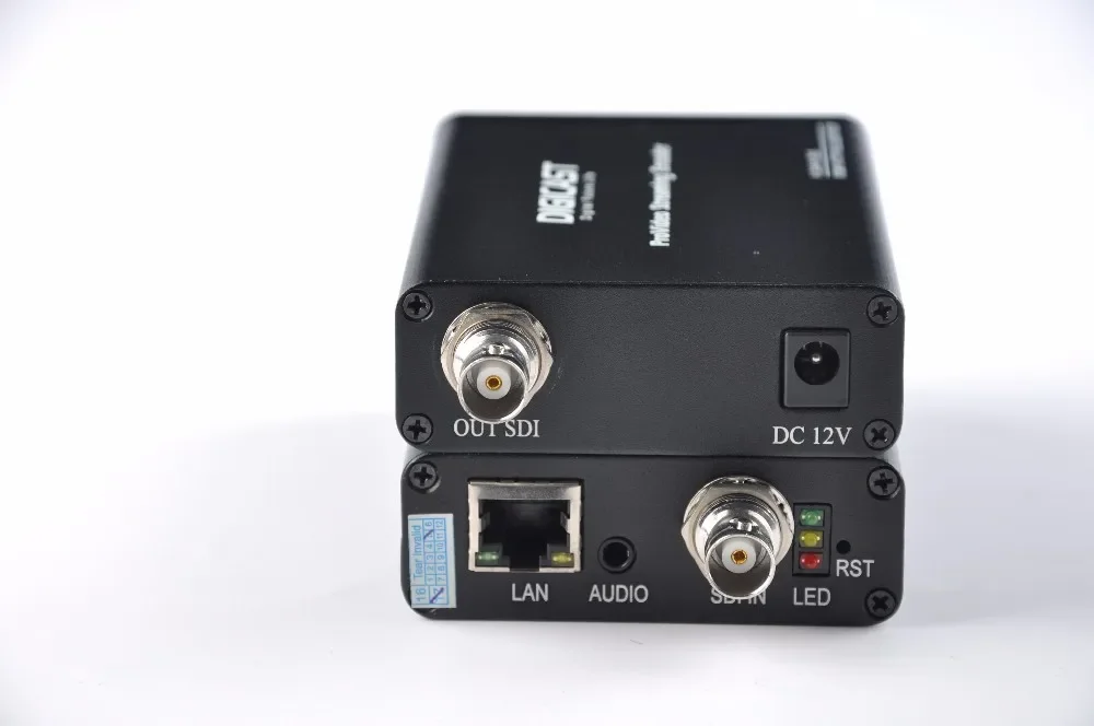SDI Video H.264 H.265 Encoder with SDI Loopout HD SDI to IP Encoder factory