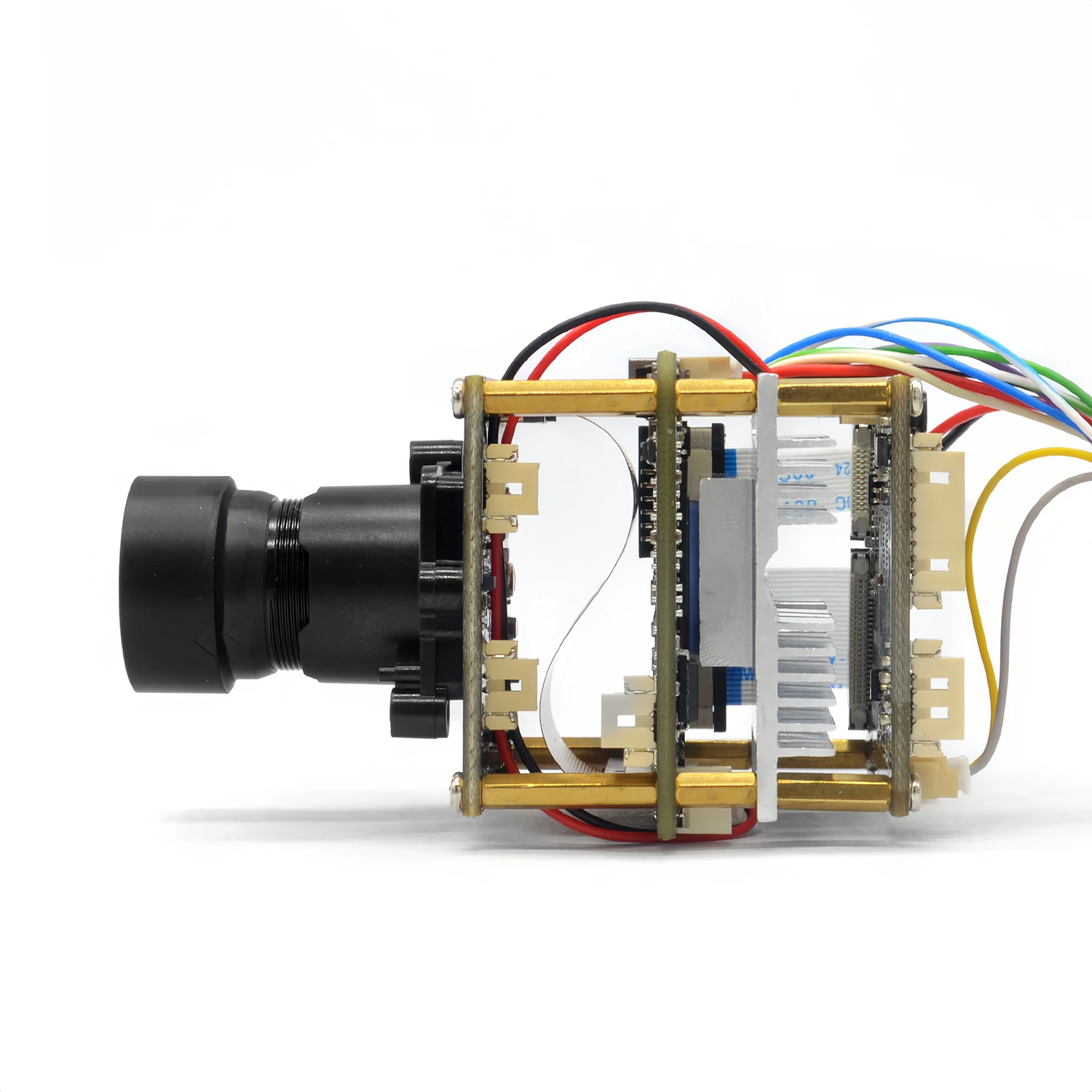 4MP 1/1.8 الاستشعار سوبر ضوء النجوم اللون للرؤية الليلية كاميرا شبكة مراقبة IMX664 ، HI3516DV500 رقائق CMOS الاستشعار حساسية عالية