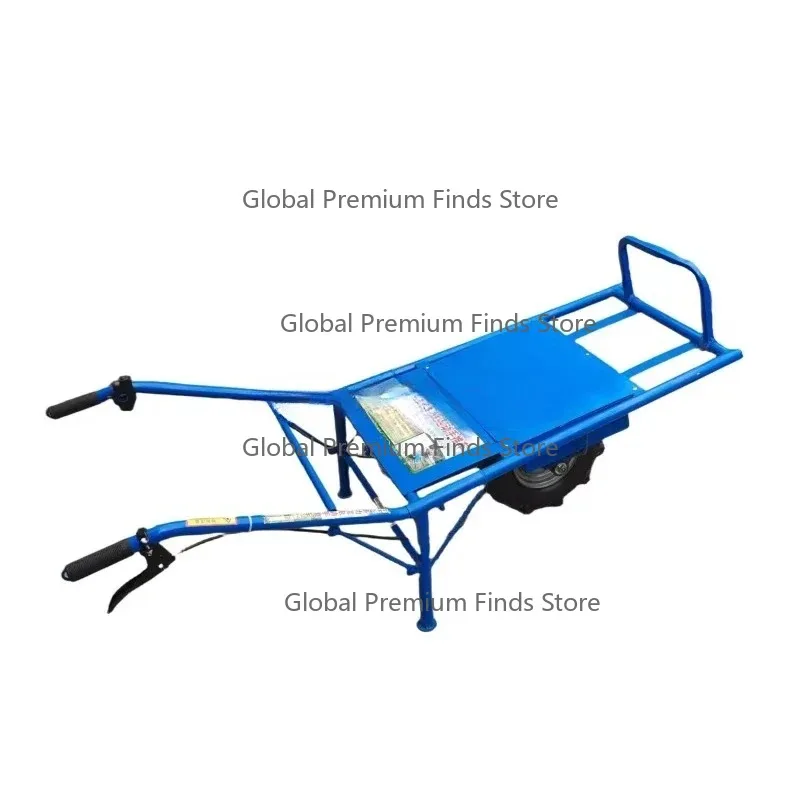 Heavy Duty Steel Electric Wagon Cart Farm Garden Wheelbarrow Utility Trolley