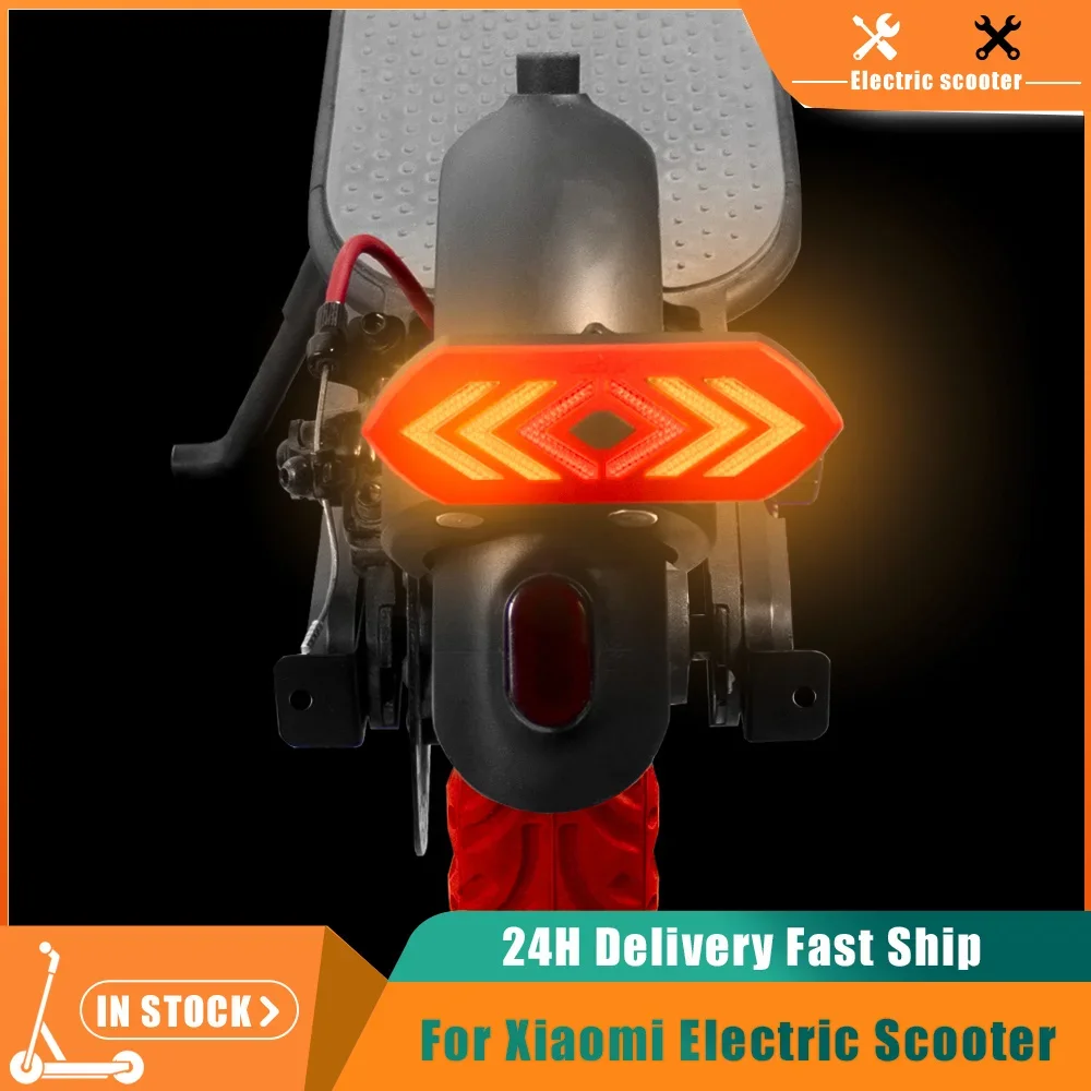 

Turn Signal Lamp Rear Wireless Remote Control Taillight For Xiaomi M365 Pro Pro2 1S Electric Scooter Turning Lamp Rechargeable