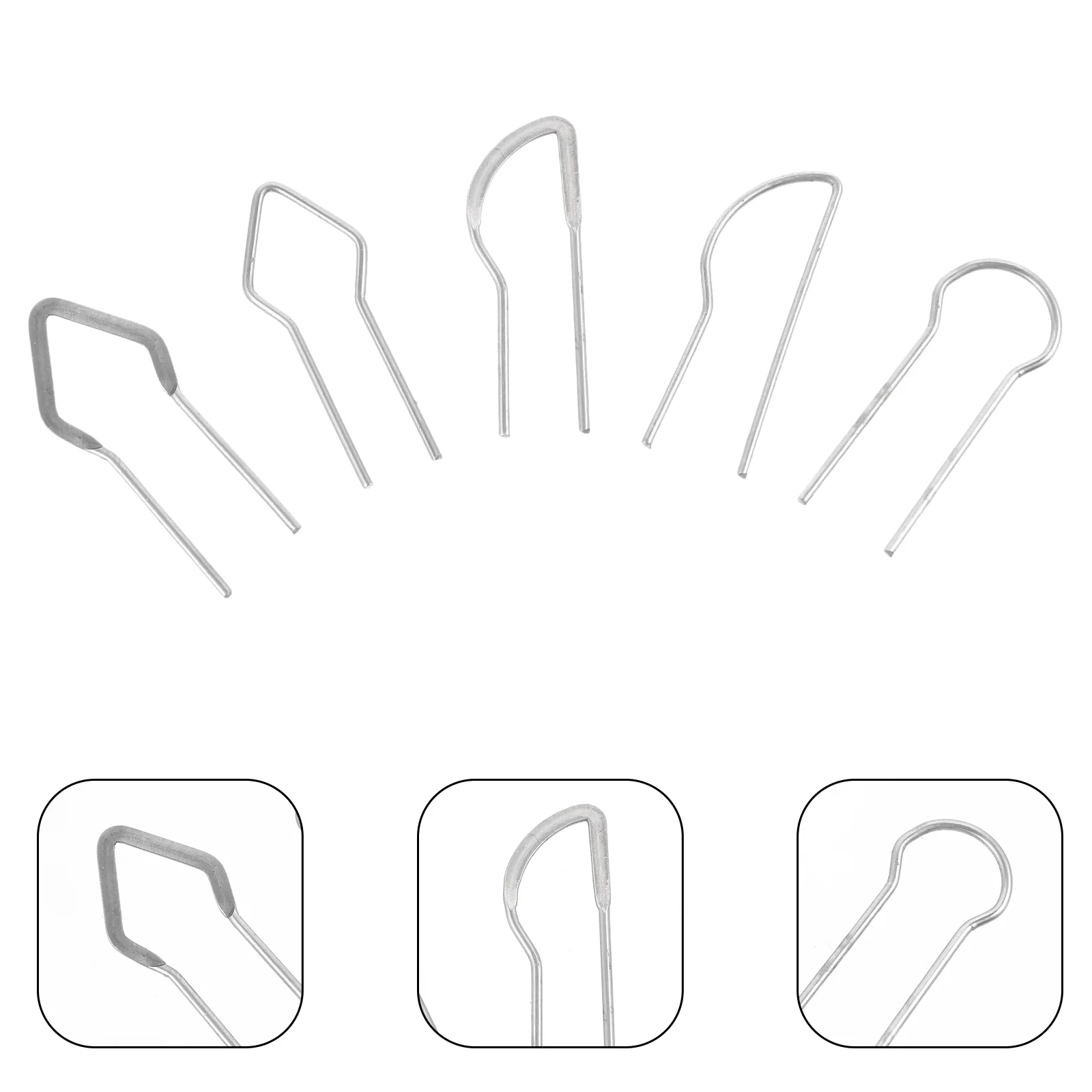 

The Wire Pyrograph Pen Tip Heating Tips Wood Burning Only Kit Wooden Burner Silver Pyrography