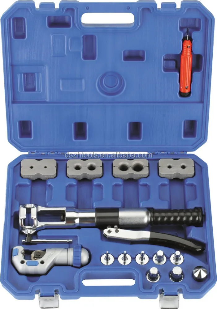 Hydraulic Flaring Tool and Expander Tool Kit With Tube cutter WK-400A-L