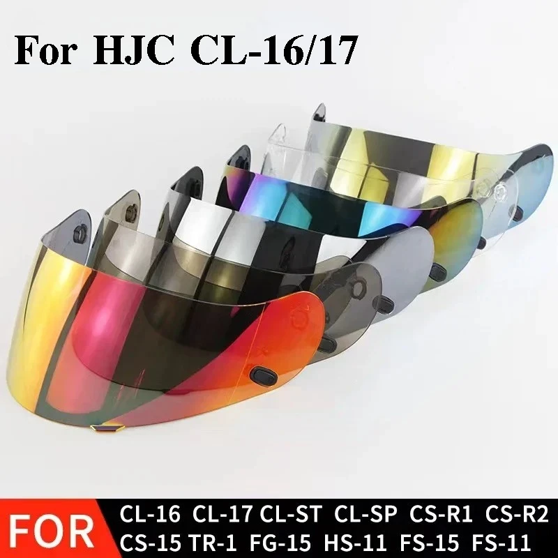 

Helmet Visor for HJC CL16 CL17 CLST CLSP CSR1 CSR2 CS15 TR1 FG15 HS11 FS15 Helmet Shields Uv Protection Capacete Accessories