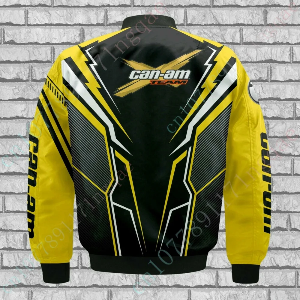 Nuevas chaquetas Can-am para ropa de hombre, chaqueta Bomber ligera, uniforme de béisbol Harajuku, cortavientos de Hip Hop, abrigo de alta calidad