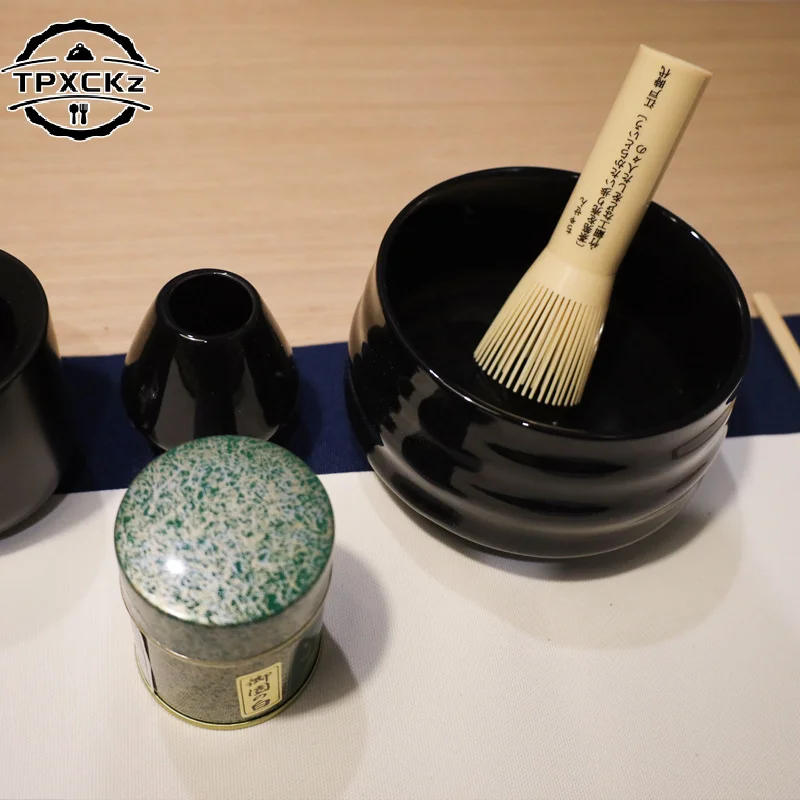 Resin Matcha Whisk Reusable Long Handle Green Tea Powder Whisk Tranditional Matcha Green Tea Brushes Tea Set Accessories