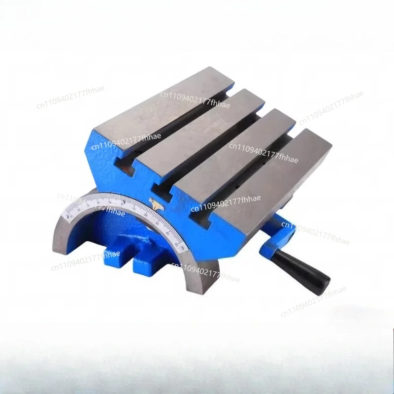 Milling Machine Adjustable Angle Tilting Angle Rotary Table Tilting Table 7/10 Inch