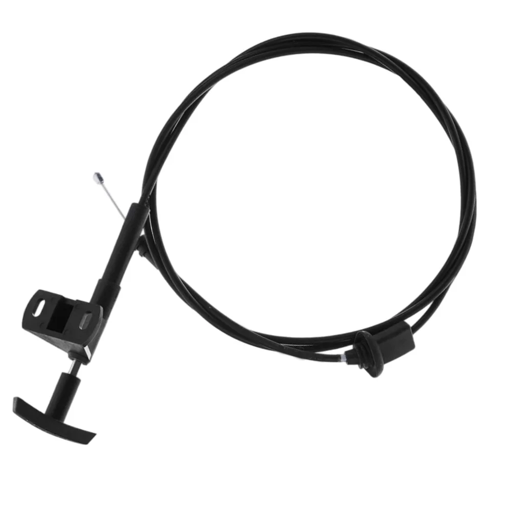 Replacement Hood Release Cable with Handle for GMC C1500 C10 C20 For 1981 through 1991 ABS Black 14039963 912 020 BDA49298