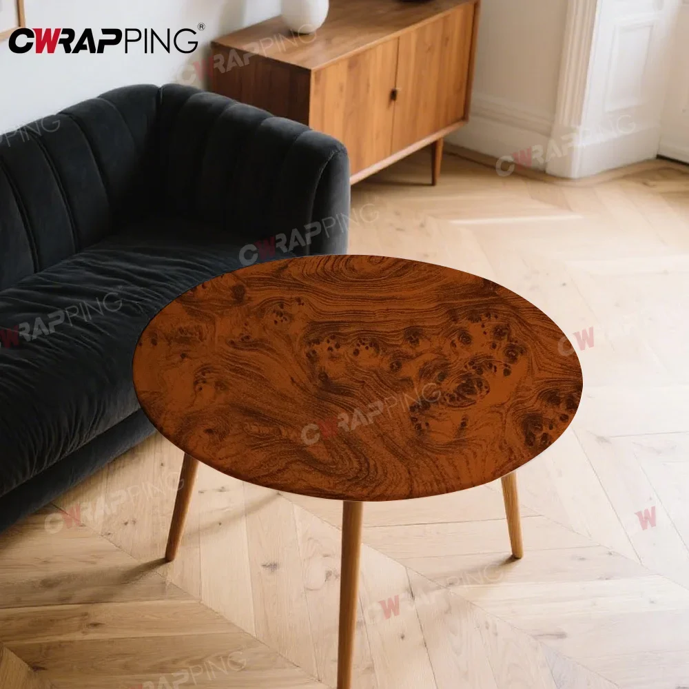 Wood Grain DIY Decor Air Release Wallpaper Sticker Waterproof Car Adhesive Vinyl Wrap Foil Kitchen Cabinet Decorative Stickers