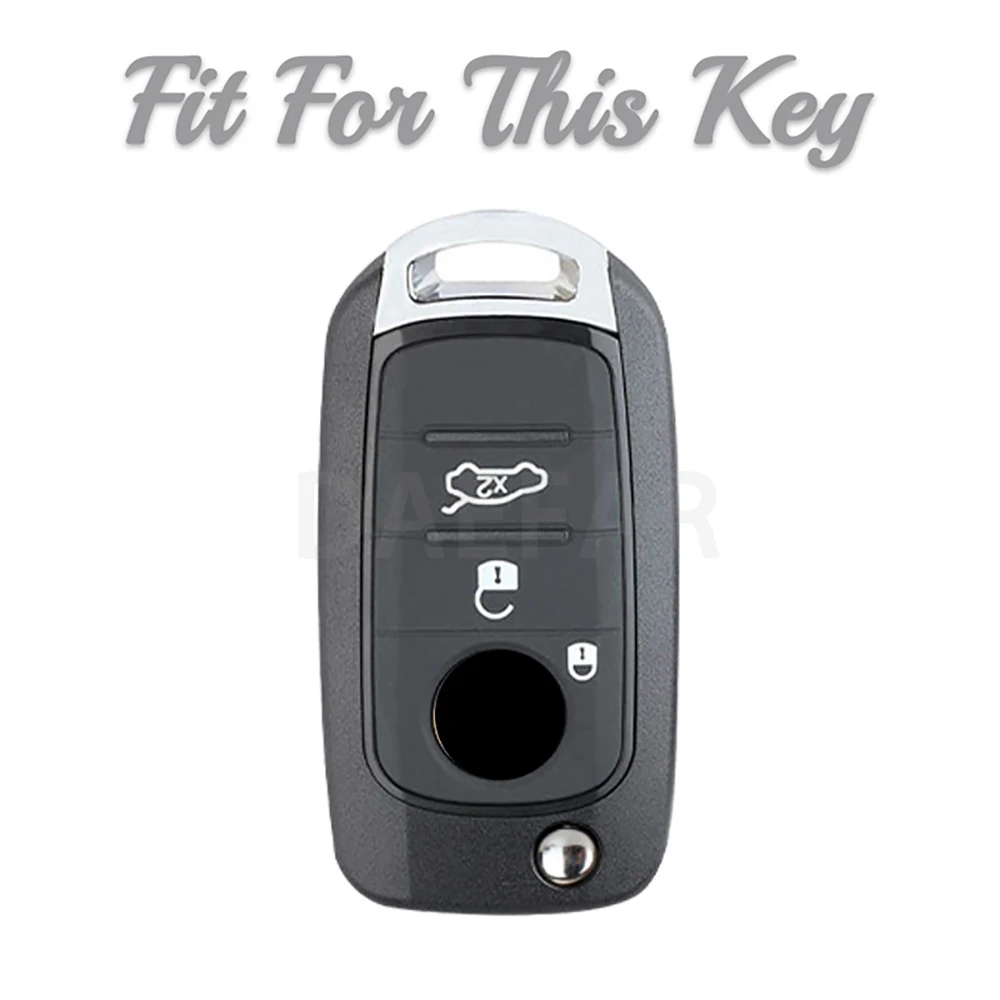 TPU Flip Auto Key Case Cover Shell for FIAT Tipo Toro Nuovo Freedom 500X Doblo Argo Grazie Protector Keyless Fob Accessories