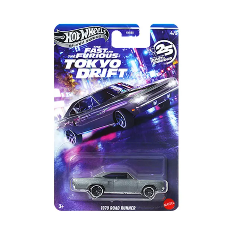 عجلات ساخنة جديدة 2026 سلسلة فضية سريعة وغاضبة طوكيو الانجراف Hotwheels 2026 1/64 نموذج سيارة نيسان تحصيل الصبي الاطفال اللعب هدية #5