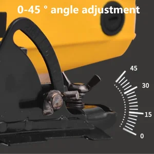 Tragbare elektrische kreisförmige Serra für Tischlerei, Schneidemaschine, Elektromutor, 220 V, 900W, 185 mm 10 Hauptverkäufe Serra Sabre 220V - №9