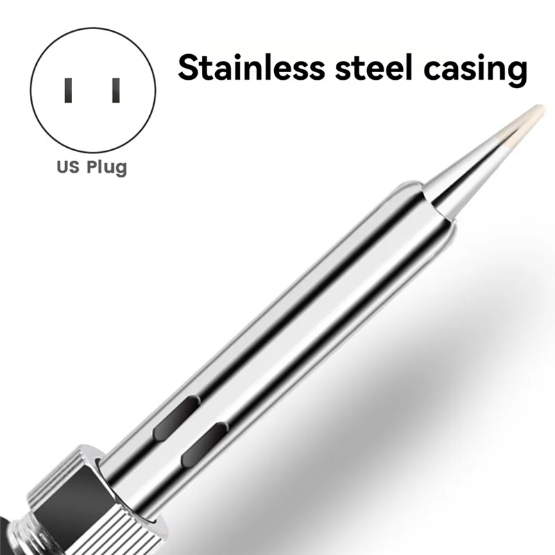

Classy-60W Soldering Iron Temperature Controlled Soldering Iron Solder Hot Pencil Welding Repair Tool US