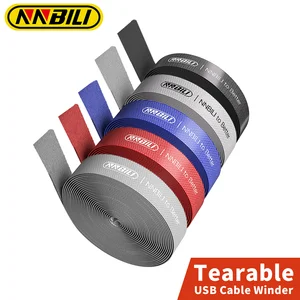 NNBILI USB Cable Organizador de cable Cambia de alambres Auriculares Administración del cable del mouse Protector de cable de cargador USB para iPhone Samsung Xiaomi 10 mejores ventas MIIIW - №5