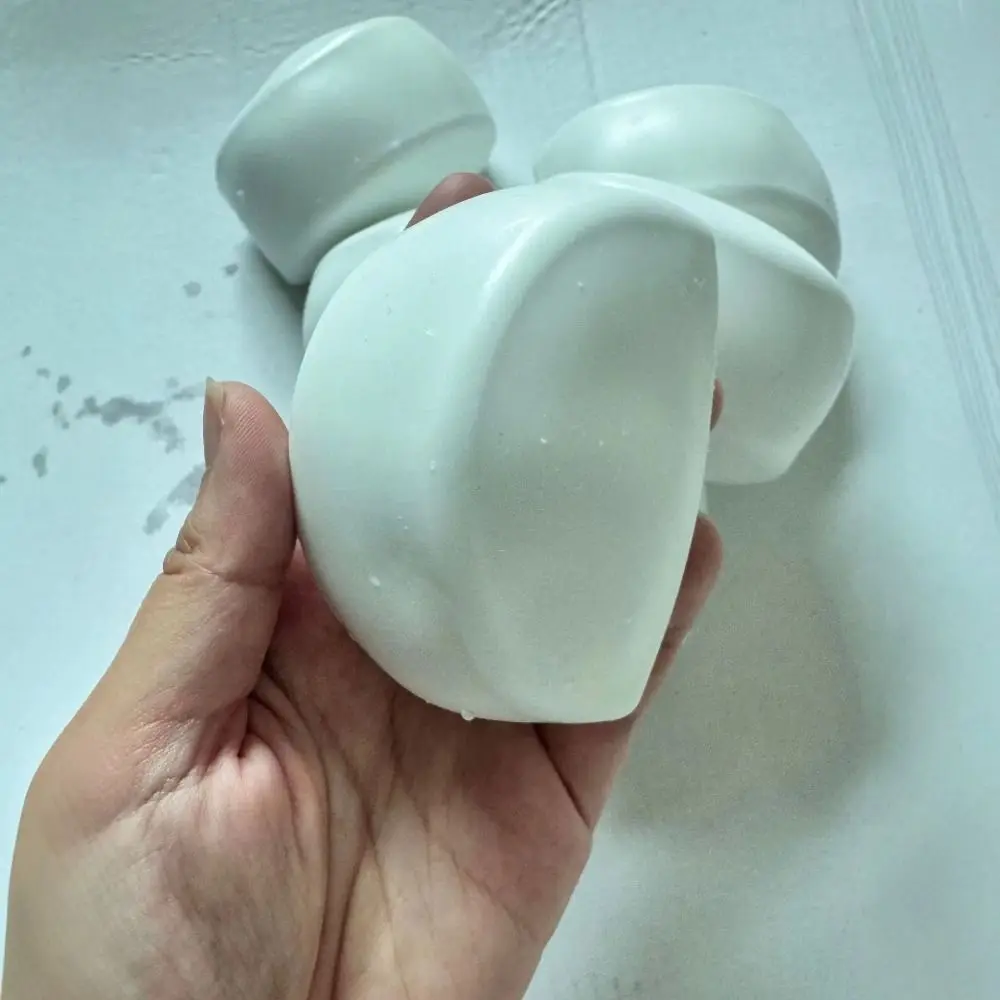 Hand Relax Crunch Steamed Bread Non-bounce Shapable Crunchy Squeeze Handmade Pinch Blocks Filled Squishy Student Prize