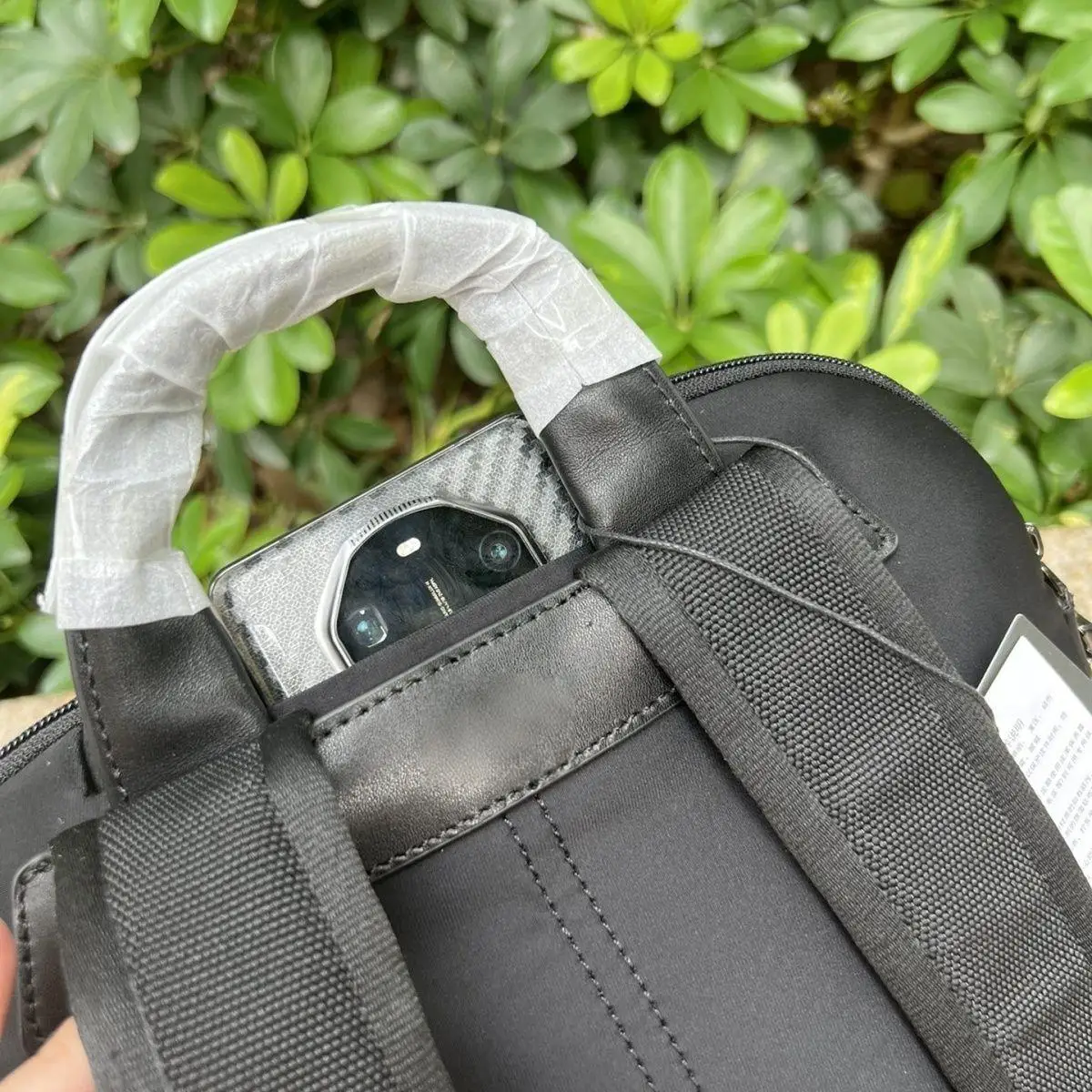 Business Backpack for Men, Water-Resistant Nylon Laptop Bag for Commuting and Travel Use