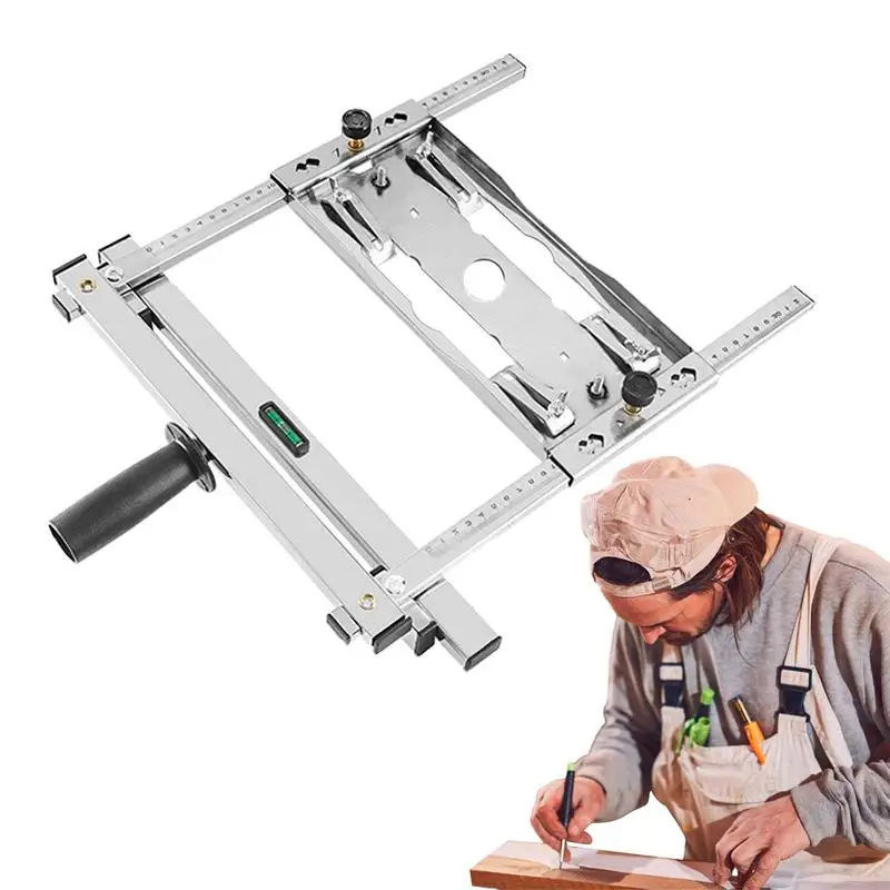 Multifunction Electricity Circular Saw Trimmer Machine Guide Positioning Cutting Board Woodworking Tools