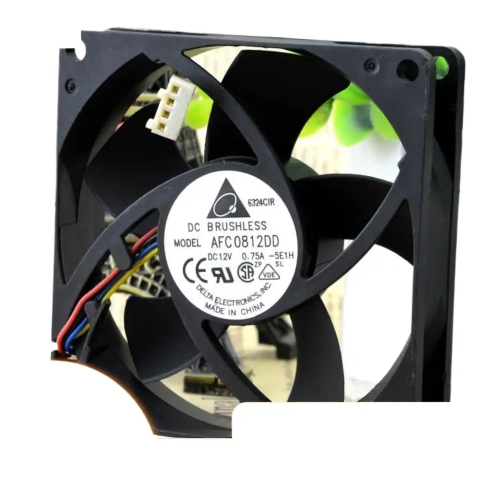 

AFC0812DD 80mm DC Cooling Fan for Delta 8020 8cm 12v 0.75A Dual Ball PWM Heatsink Cpu Cooler