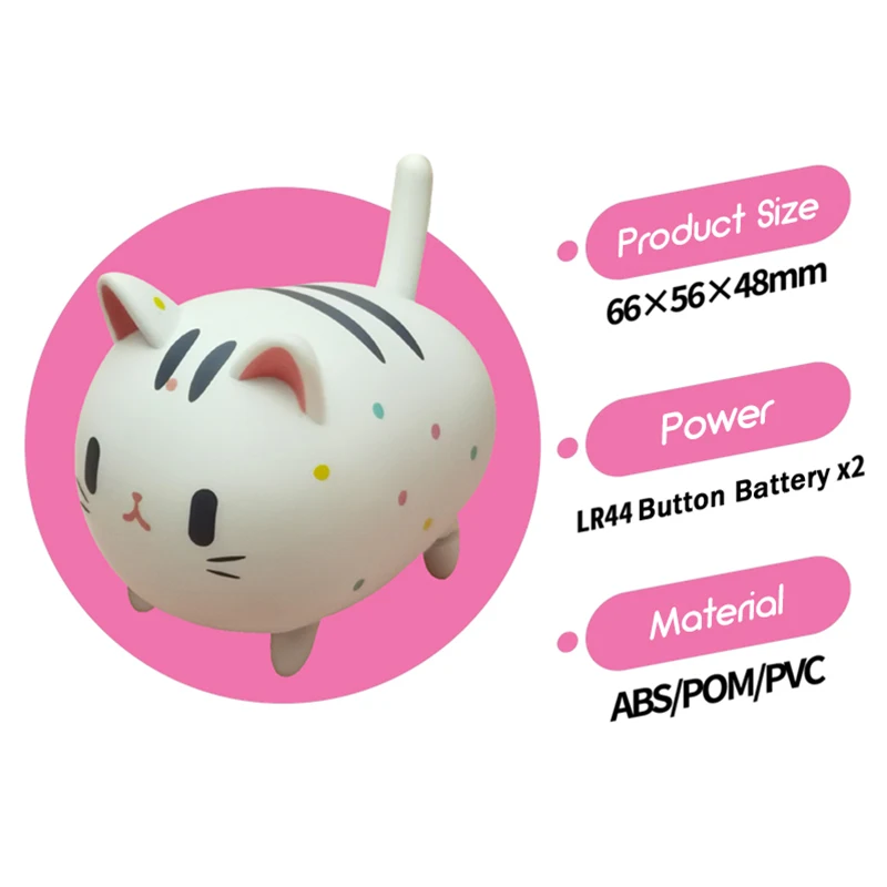 Caja ciega oscilante eléctrica para gatos, juguete educativo para gatos en movimiento, modelo misterioso de colección, regalo de decoración