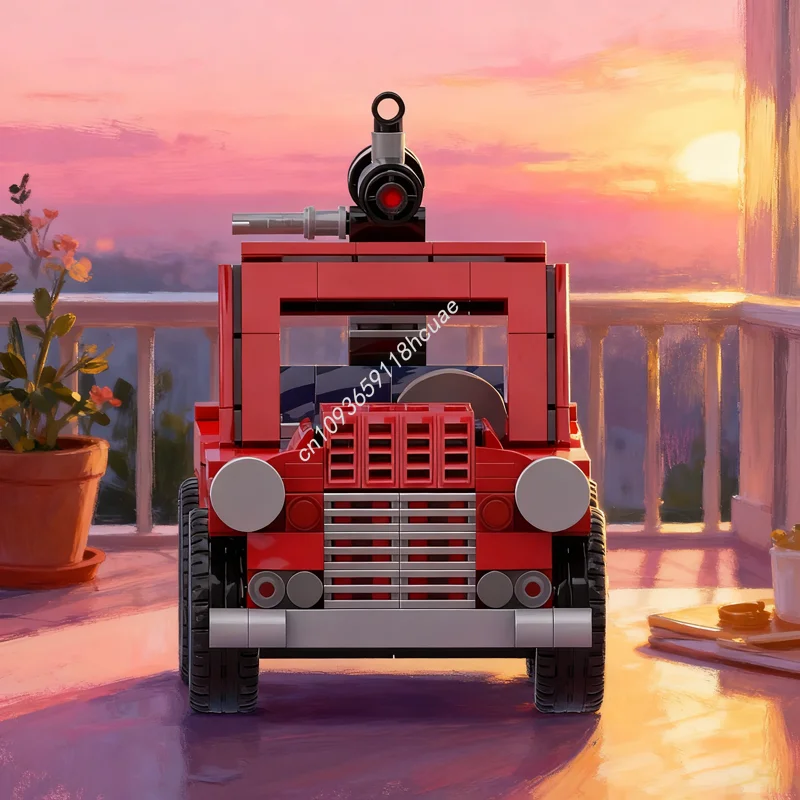 

427pcs MOC Jeepped Prime Icons Model Building Blocks Construction Assemble DIY Creative Idea Christmas Gifts Toys Education