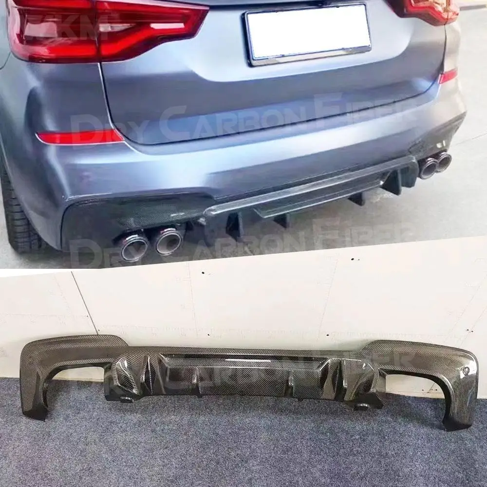 

Carbon Fiber / FRP Rear Bumper Lip For BMW X3 G01 M Sport 2018 - 2020 Rear Diffuser Bumper Lip