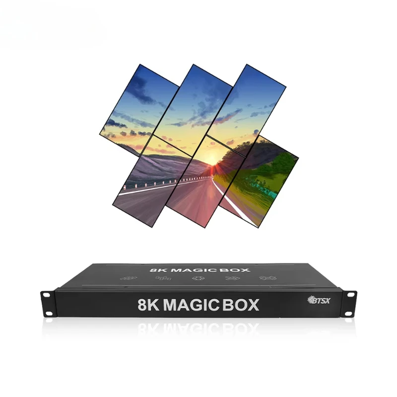 

Контроллер наружной видеостены 4K 1x4/1x5/2x2/2x3 оснащен металлической конструкцией IP43, предназначенной для бесшовного сигнала.
