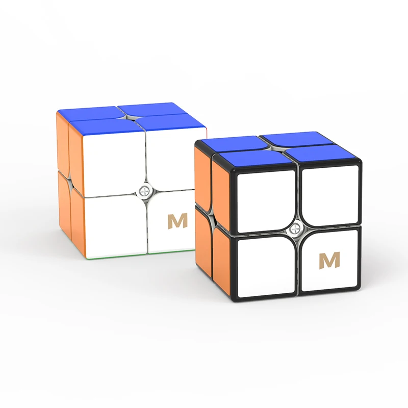 YJ Yongjun MGC 2x2x2 Magnetic Magic Cube ปริศนาความเร็ว Cube ของเล่นเพื่อการศึกษา 2x2 Cubo Magico