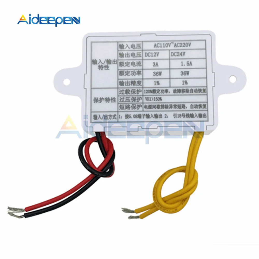 AC-DC-Stromversorgungsmodul AC 110V 220V auf DC 12V 3A 24V 1,5A 36W Abwärtswandler Stromversorgungsmodul für Thermostat – Detail 9