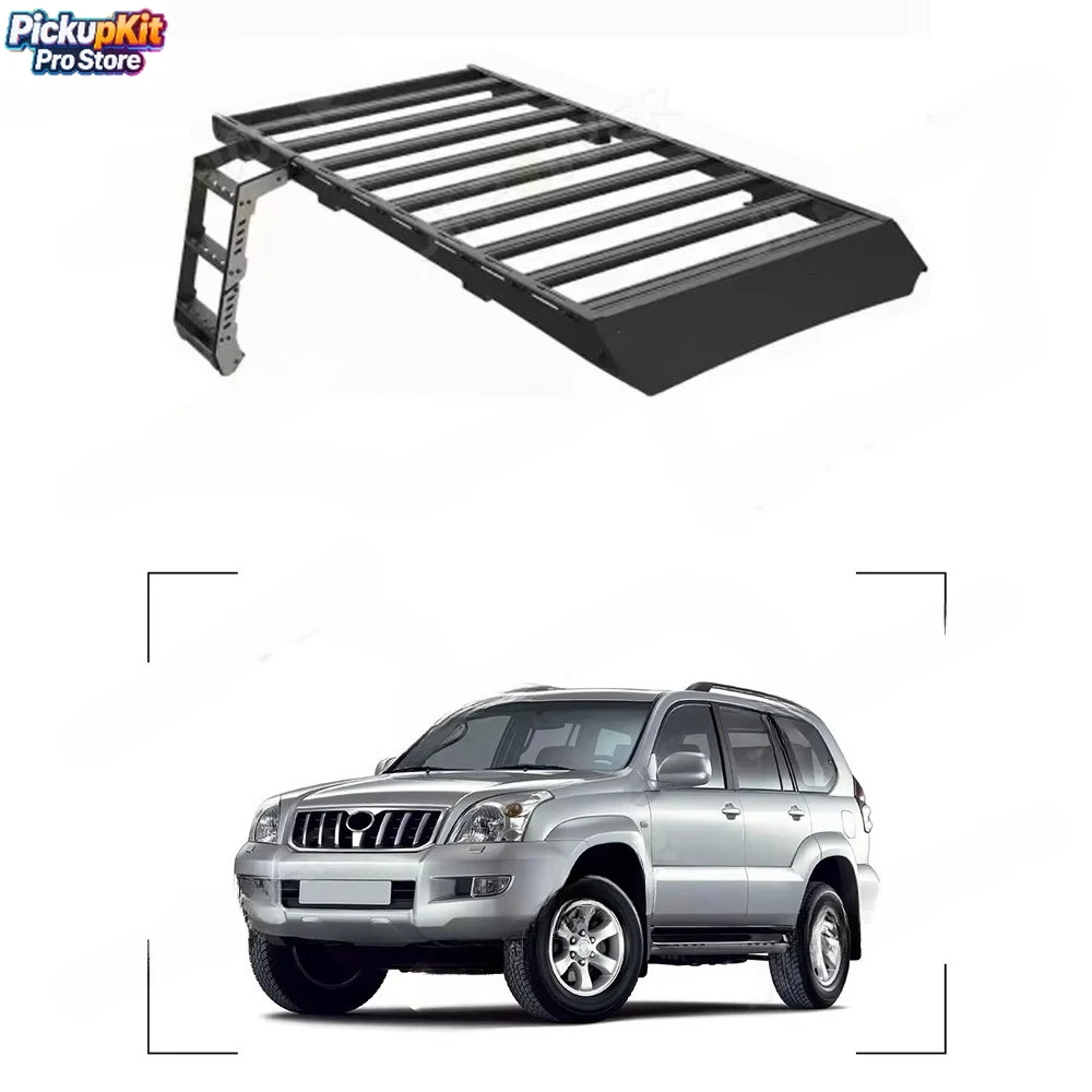 

High Quality Roof Rack Luggage Carrier Upgrade Parts for Land Cruiser Prado FJ120 4000