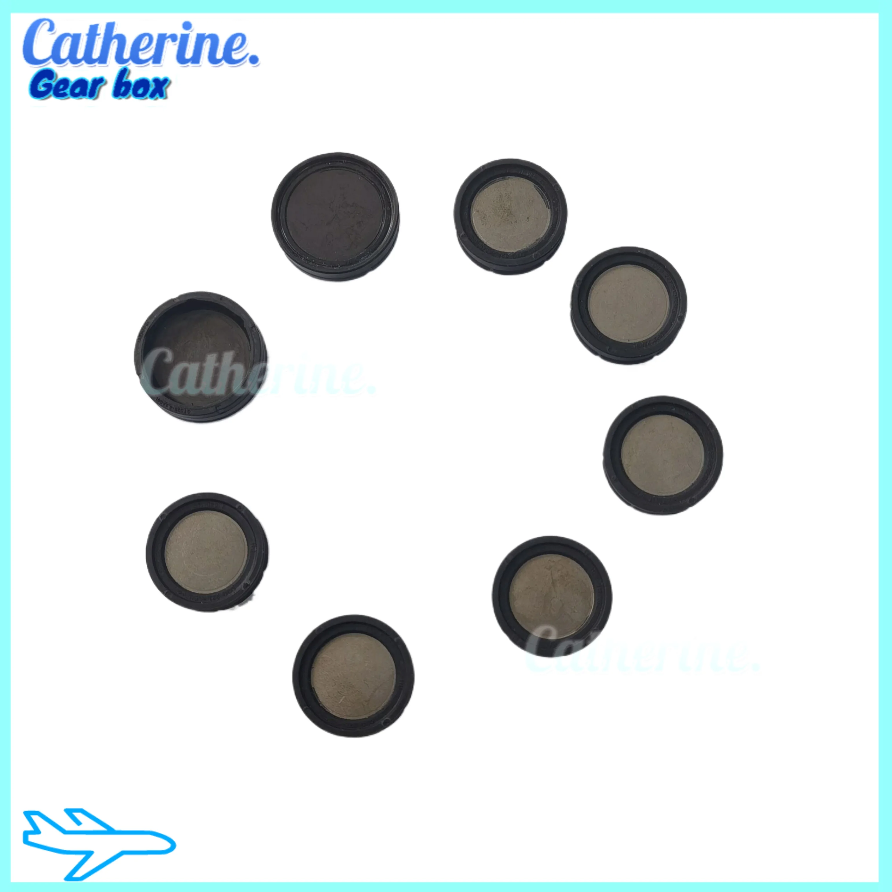 

8-piece set DQ500 02E DQ250 0BH Automatic Transmission Clutch Piston Kit Suitable for Audi TT Volkswagen Jetta Passat