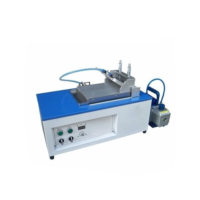Laboratory electrode coating machine with vacuum chuck and 100-250mm scraping