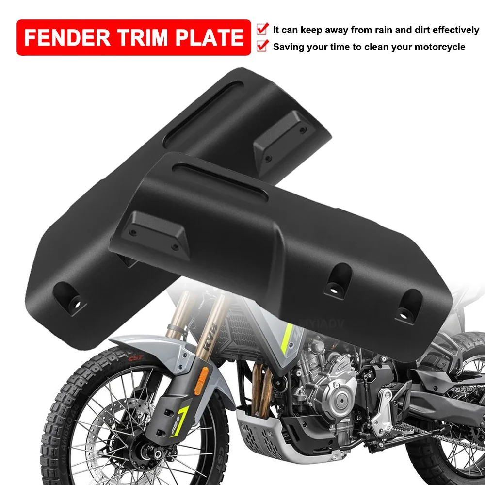 

Motorcycle Front Fender Trim Plate For CFMOTO 450MT 450 MT For CF-MOTO 450 MT MT450 Mudguard Decoration Mud Guard Accessories