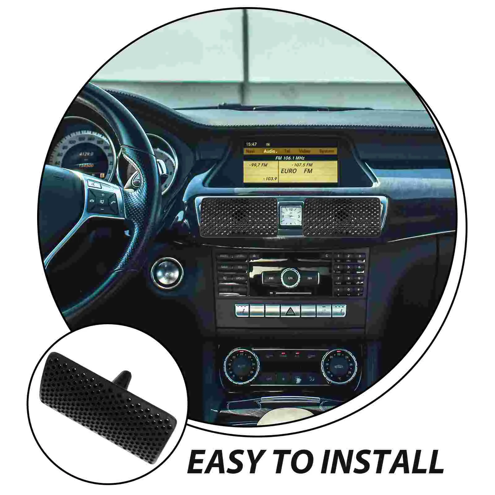 Car Air Conditioning Visor Ac Vent Deflector Diverter Conditioner Vents for Conditioners Baffle Outlet