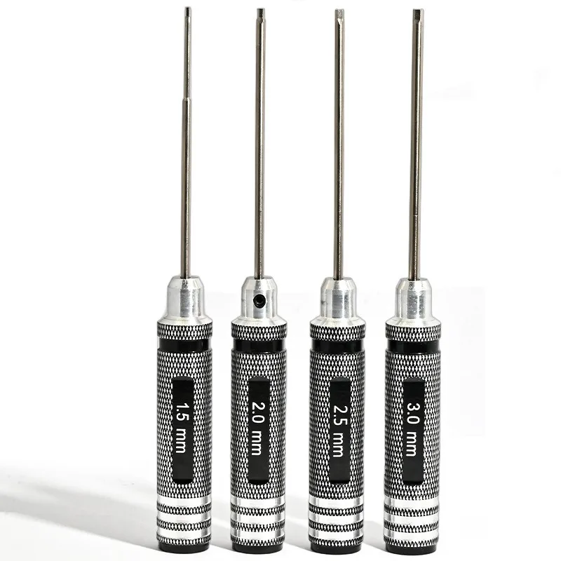 

Высокое качество титановый нитрид TiNi шестигранный ключ отвертка 1 шт. 1,5 мм/2 мм/2,5 мм/3,0 мм для радиоуправляемого вертолета