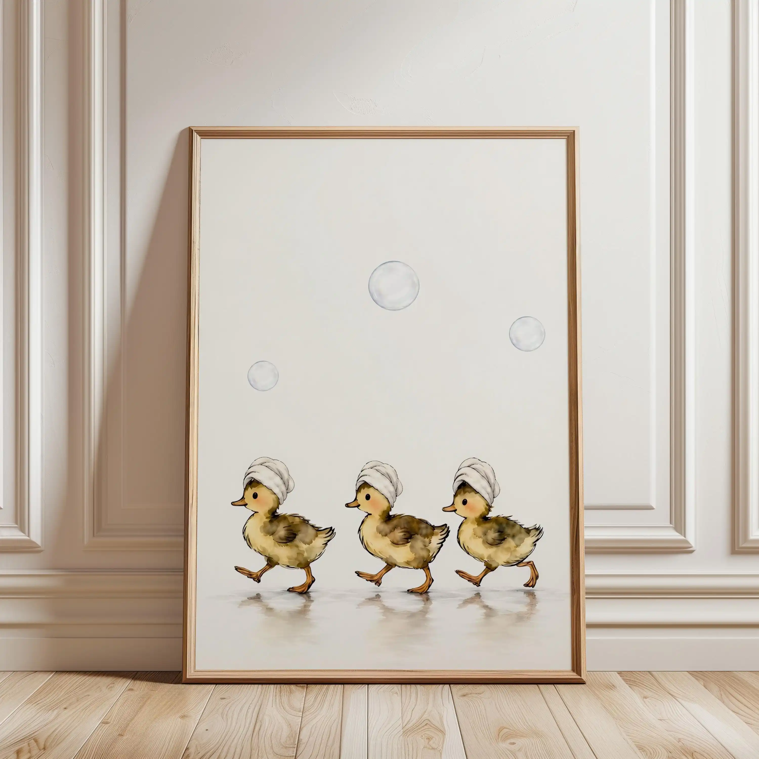 3 buah lukisan kanvas tanpa bi - Abstract Canvas Set ulasan dan harga