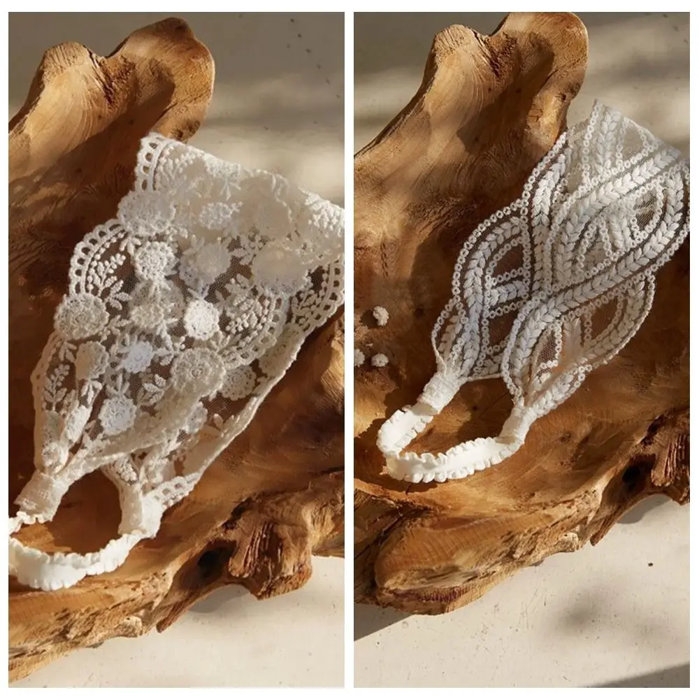 جميل موجة الدانتيل الطفل عقال المطرزة واسعة الرضع هيرباند غطاء الرأس زهرة مرونة الشعر هوب التصوير الدعائم