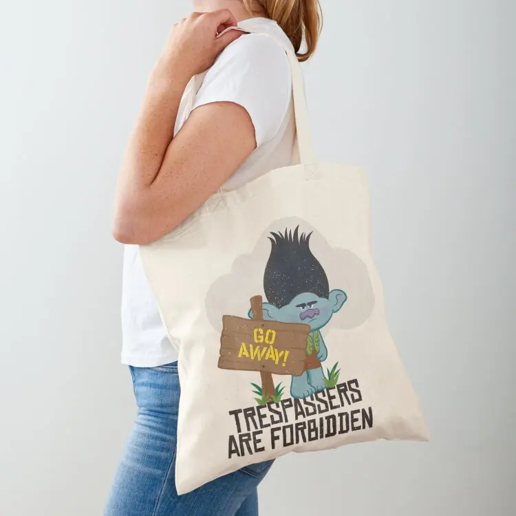 Trolls Branch Tote Bag eco pack female bag canvas tote bags