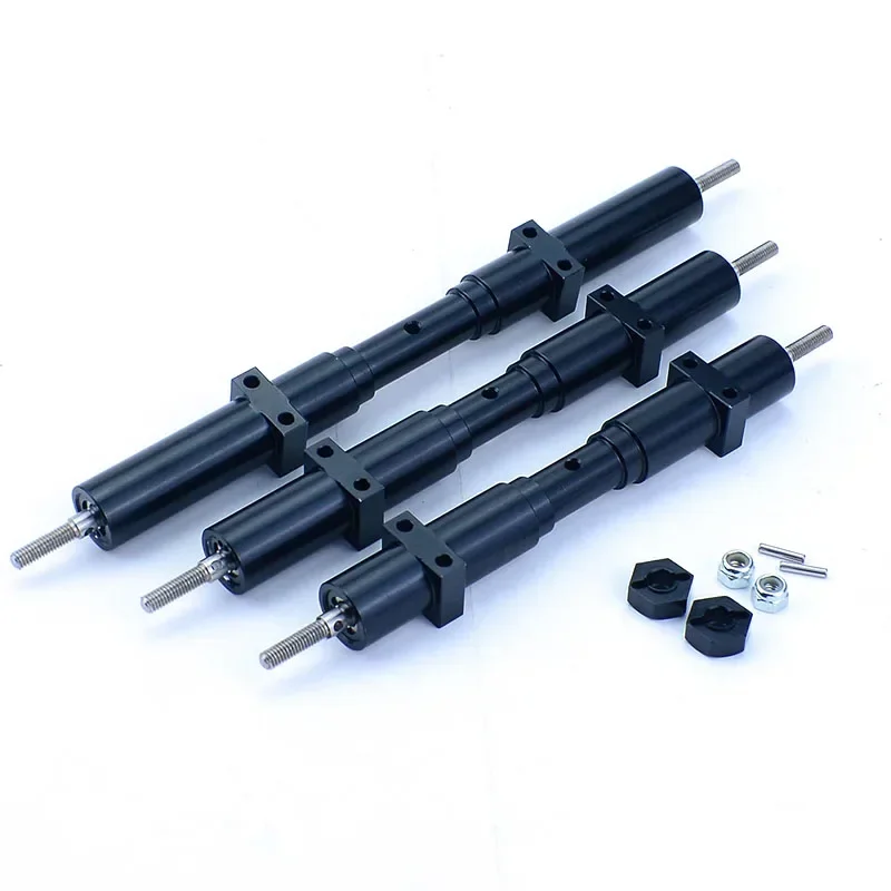 1/14 RC Truck Metal Simulation 120mm 140mm 167mm Trailer Bearing Axle for Tamiya for SCANIA 770S R620 VOLVO Arocs MAN TGX