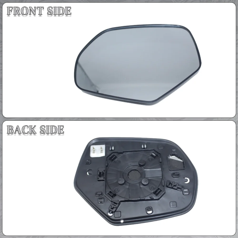For Mitsubishi Triton / L200  2019 2020 2021 2022 2023 Car Left /Right Side Heated Door Wing Rearview Mirror Glass