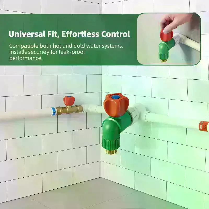 Angle Valve Leak Proof Safety Outlet Faucet Valves For Kitchen Bathroom Water Heater Pressure Reduction Plumbing System