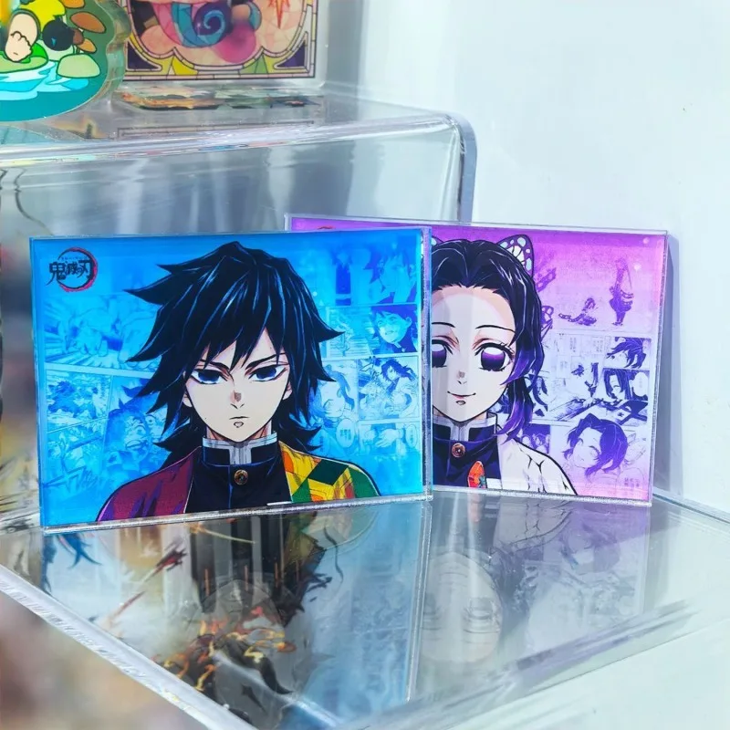 Demon Slayer Tomoe Gonroku ornament New creative cartoon personalized fashionable living room and bedroom decoration card block