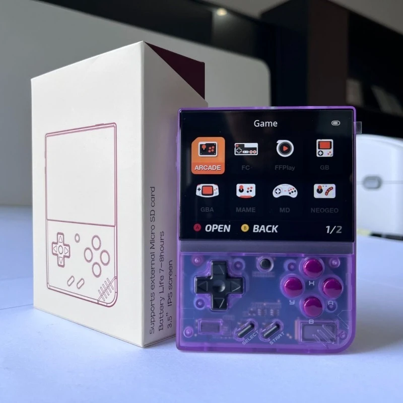 Open source handheld, retro game console, portable GBA game