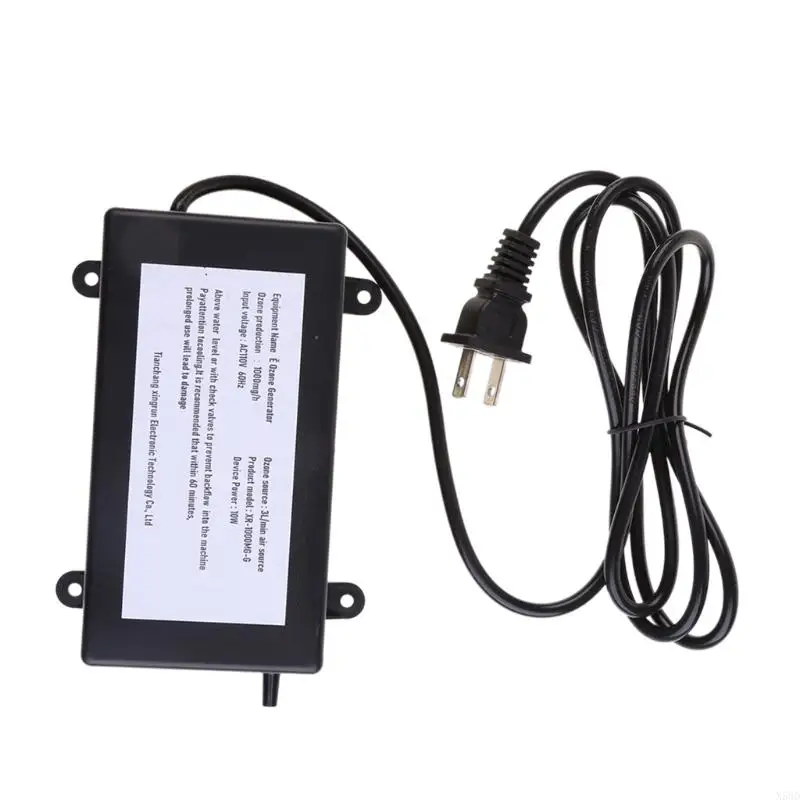 1000mg مولد الأوزون المولد الأوزونوير هواء تعقيم تنقية المعالجة الأسماك الخضار الفاكهة لمطهر الخزان N58D