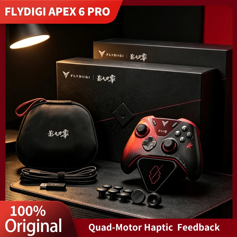 FLYDIGI Apex 6 Pro Phantom Blade Zero Co Branded Gaming Controller Wireless Bluetooth Tactile Feedback Gamepad For Steam Xbox