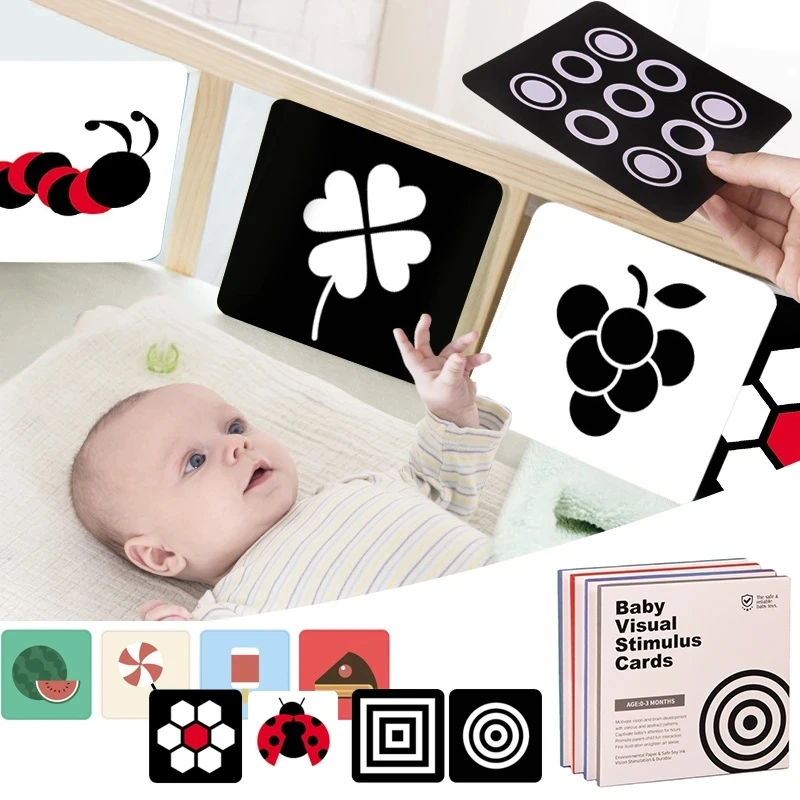Black White Baby Flash Cards 3