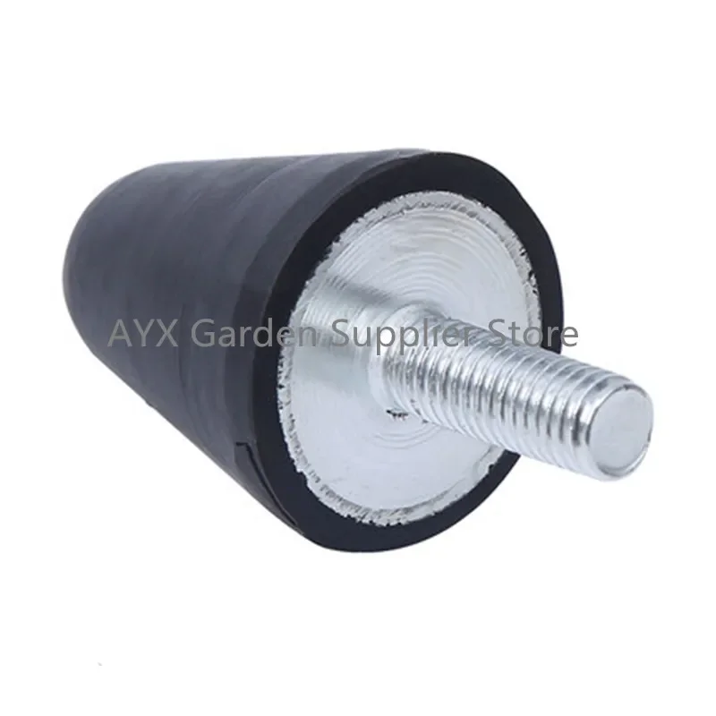 

M12 thread M12*40 D75*H85 VP rubber damper vibration pyramid rubber shock absorber Tapered Cone crash pad Conical shock screw