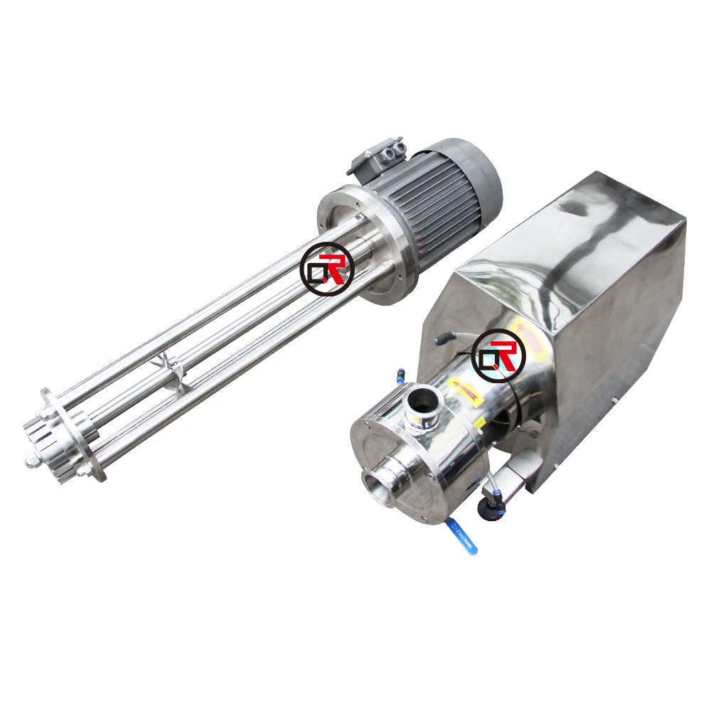 Industrial Beverage Blender Food Immersion Mixer Gel Herb Fruit Making Machine Toothpaste Mixer Machine Homogenizer