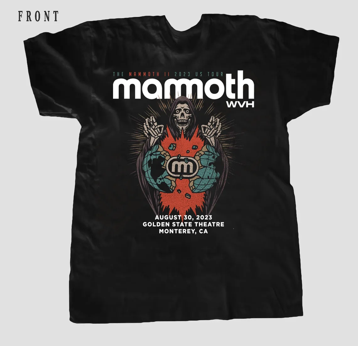 Mammoth WVH Tour Band Short Sleeve Gift For Fan S to 5XL T-shirt GC2435