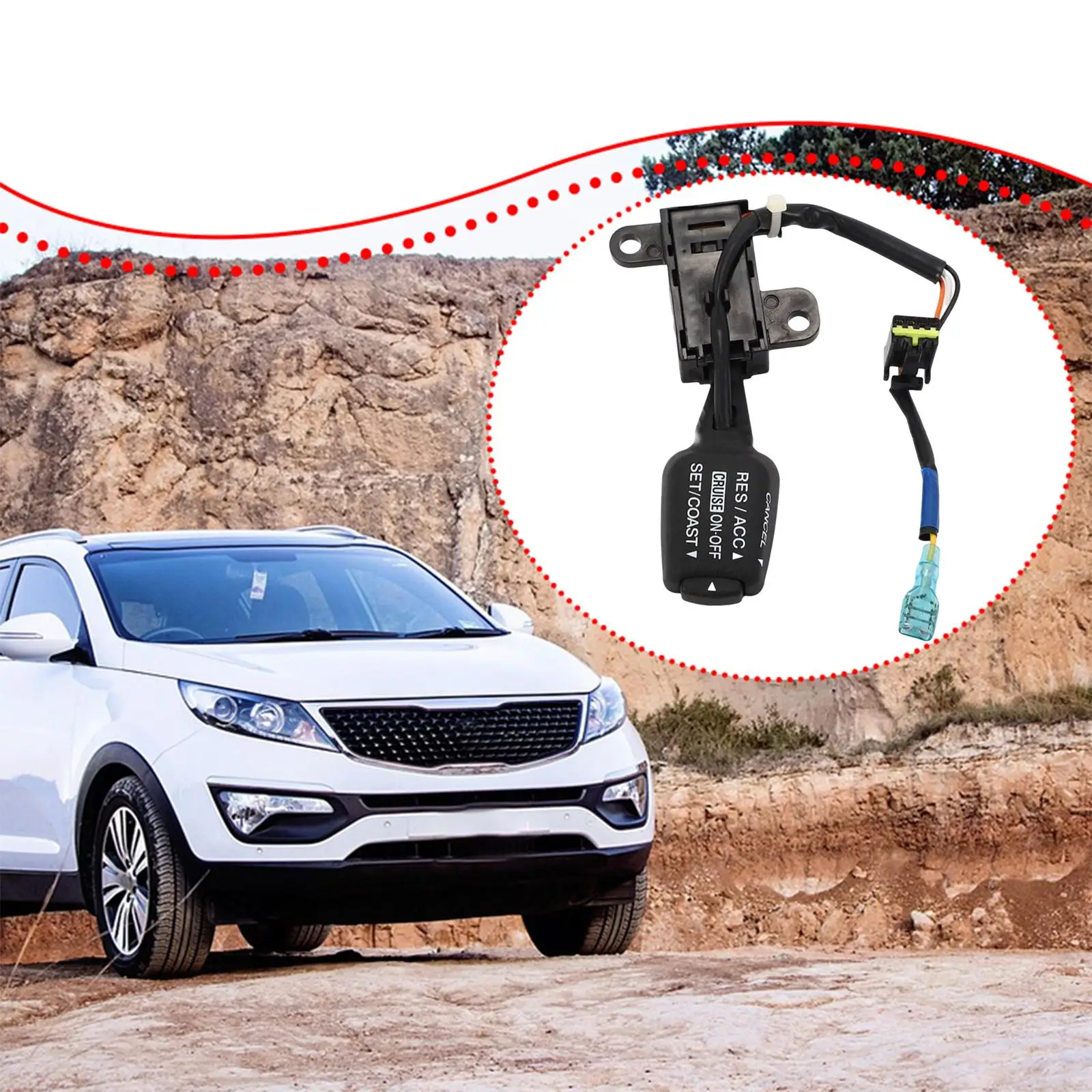 

Переключатель круиз-контроля на рулевом колесе 964402F000 для Hyundai Elantra Tucson