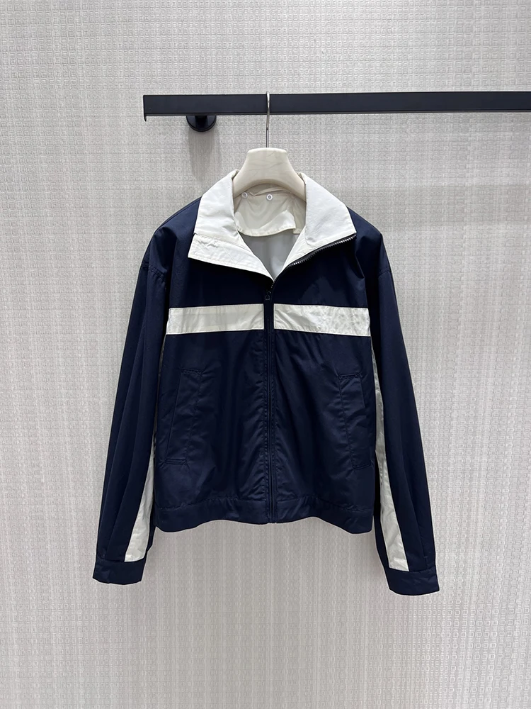 Spring Summer Fashion Outdoors Casual Patchwork Shorts Suit Women's Turn-down Collar Long Sleeve Jacket + Elastic Waist Shorts